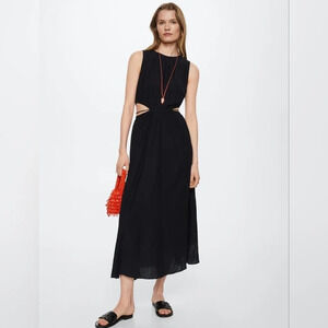 Mango[US:6]-Side slit  dress